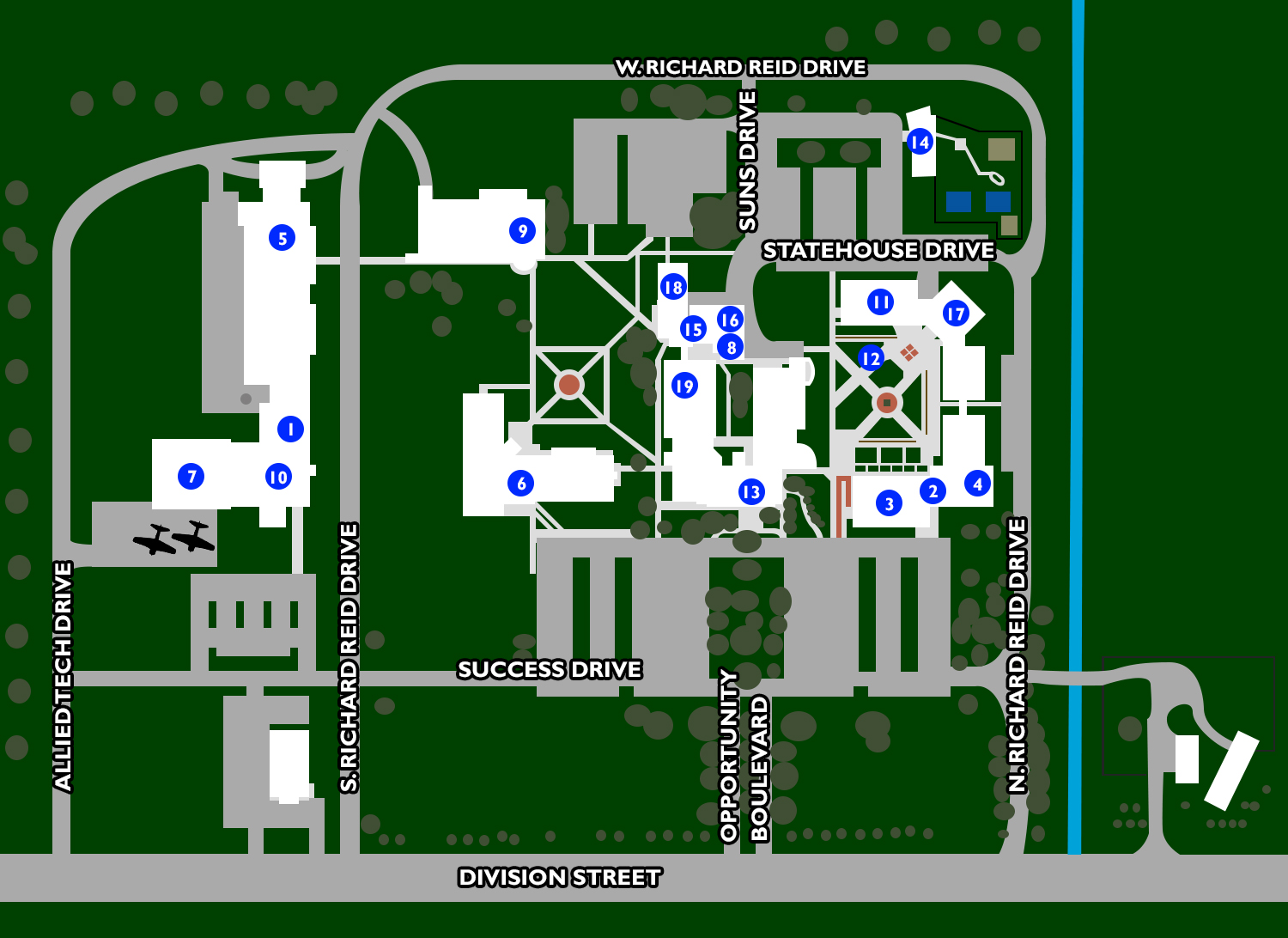 ANC Campus Map