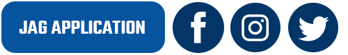 JAG Application - Facebook logo - Instagram logo - Twitter logo