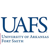 UAFS logo and link to UAFS University Center page