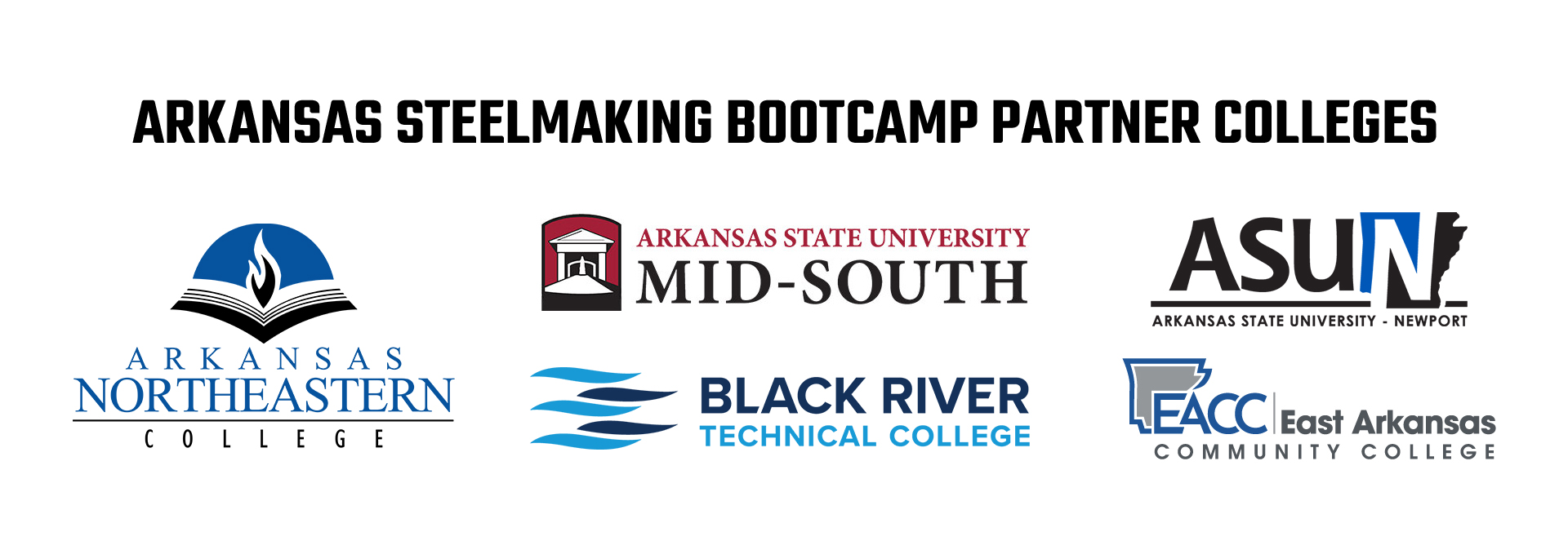 AR Steelmaking Bootcamp Partner Colleges