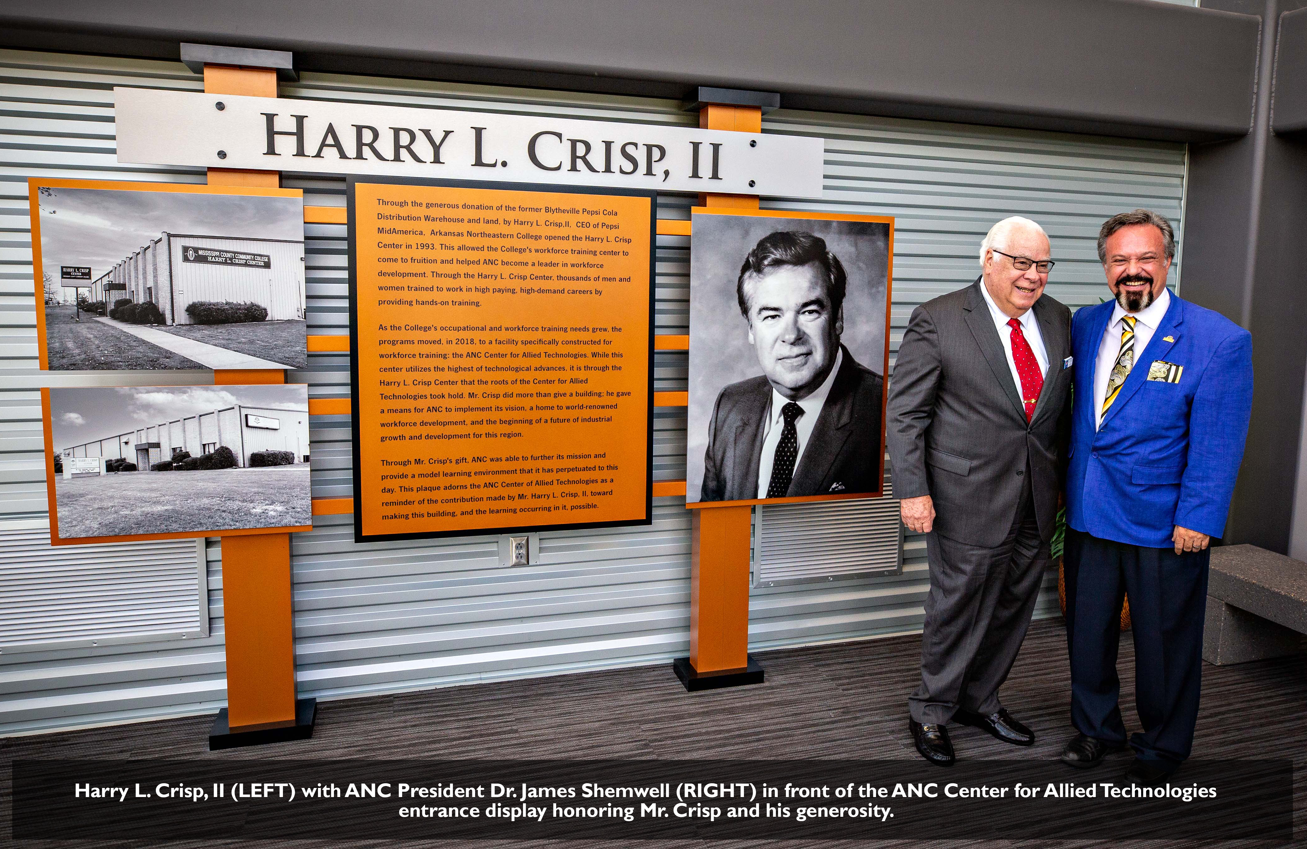 Harry L. Crisp II Display