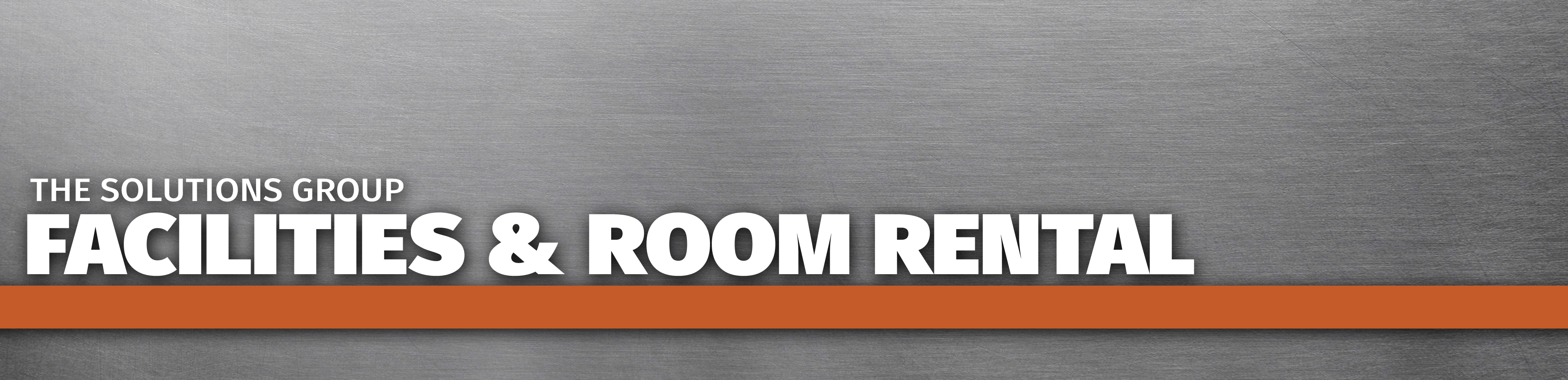 Facilities and Room Rental Header